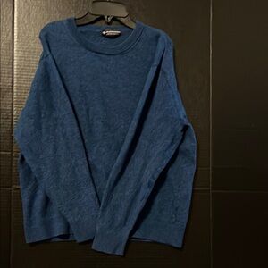 Hart Schaffner Marx Blue Crewneck Sweater